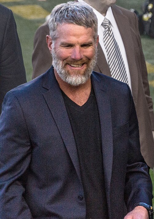 Portrait of Brett Favre